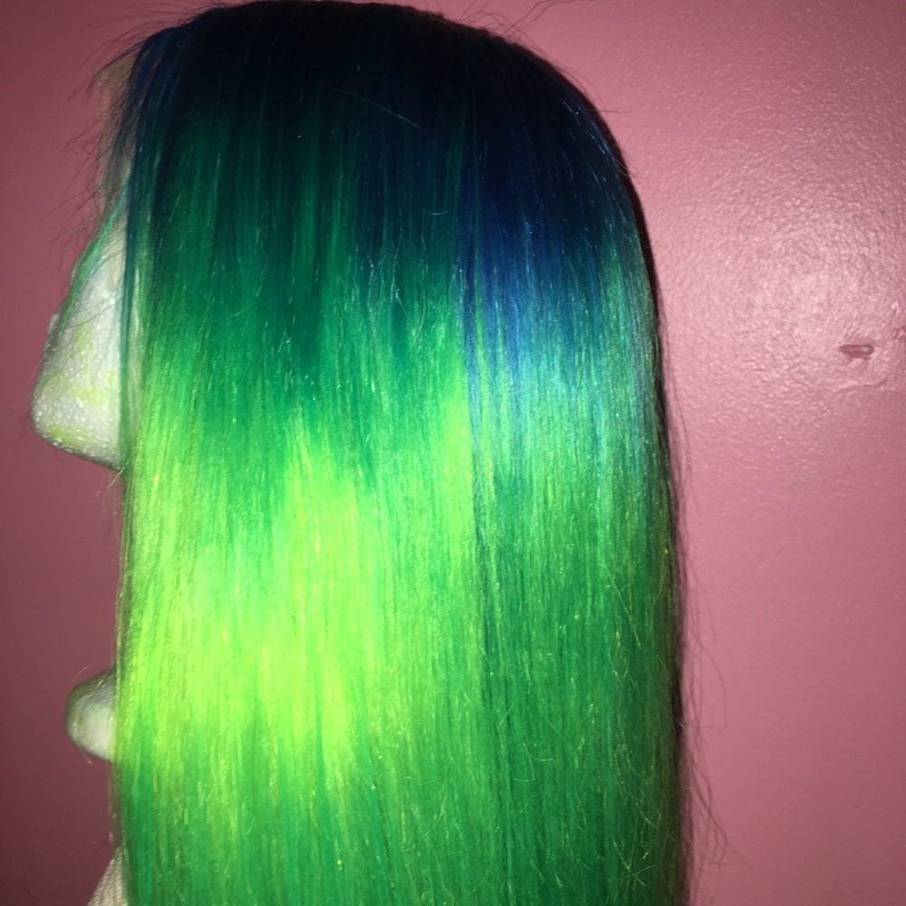 Lace front wig